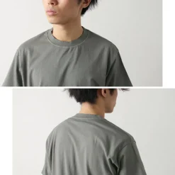 YONETOMI NEW BASIC / Garment Dye Pack T-Shirt
