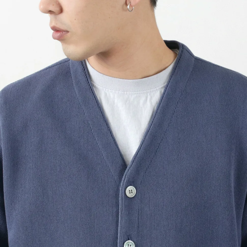 YONETOMI NEW BASIC / Gima Cotton Cardigan