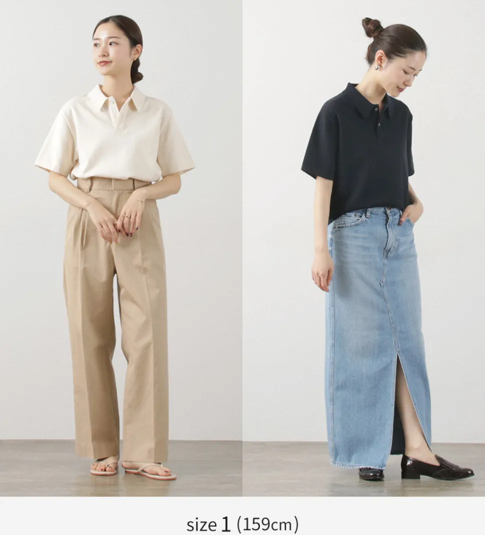 YONETOMI NEW BASIC / Light Wave Cotton Knit PO