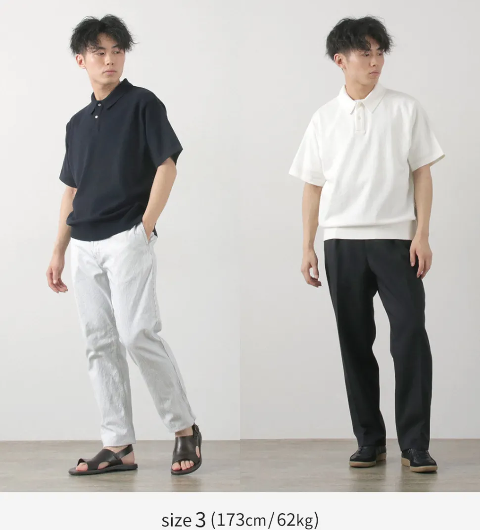 YONETOMI NEW BASIC / Light Wave Cotton Knit PO