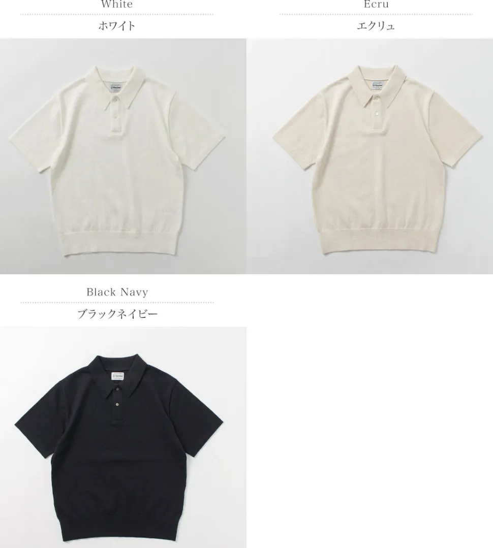 YONETOMI NEW BASIC / Light Wave Cotton Knit PO