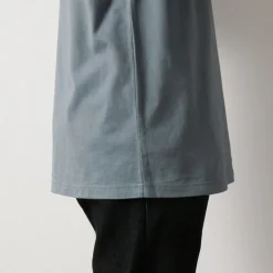 YONETOMI NEW BASIC / NEW BASIC GARMENT DYE T-SHIRT TURTLE NECK