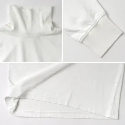 YONETOMI NEW BASIC / NEW BASIC GARMENT DYE T-SHIRT TURTLE NECK