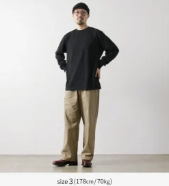 YONETOMI NEW BASIC / New Basic T-Shirt Long Sleeve