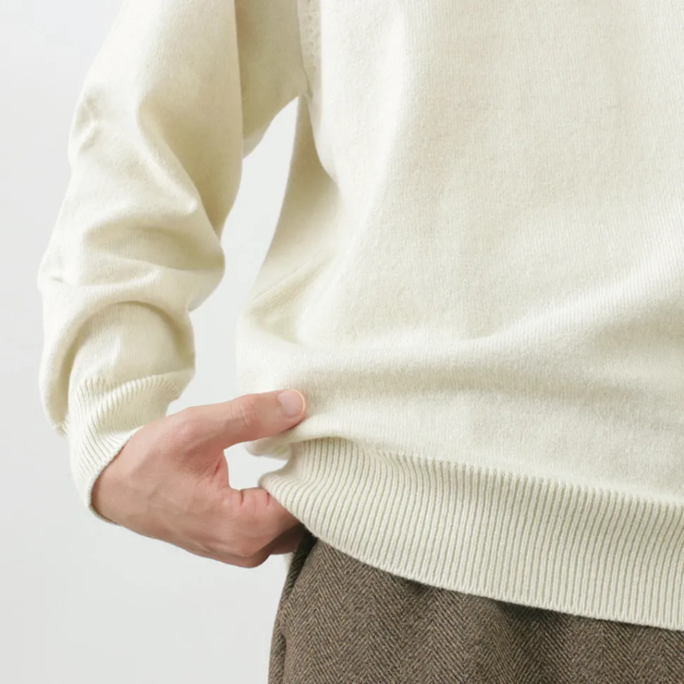 YONETOMI NEW BASIC / Rigid Cashmere Knit Pullover