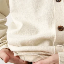 YONETOMI NEW BASIC / Rigid Cashmere Knit Cardigan