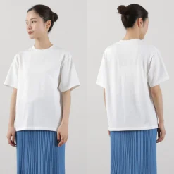 YONETOMI NEW BASIC / Side Round body knitted T-shirt