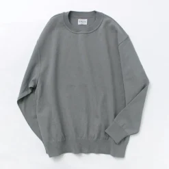 YONETOMI NEW BASIC / Wave Cotton Knit Pullover
