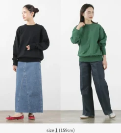 YONETOMI NEW BASIC / Wave Cotton Knit Pullover