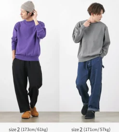 YONETOMI NEW BASIC / Wave Cotton Knit Pullover