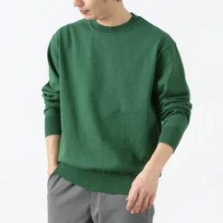 YONETOMI NEW BASIC / Wave Cotton Knit Pullover