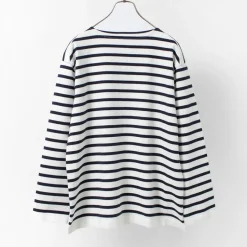 YONETOMI NEW BASIC / Wave Cotton Basque Knit Pullover