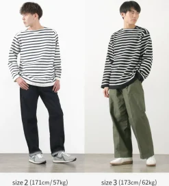 YONETOMI NEW BASIC / Wave Cotton Basque Knit Pullover