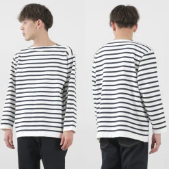 YONETOMI NEW BASIC / Wave Cotton Basque Knit Pullover