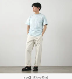YONETOMI NEW BASIC / Yonetomi×Watanabes garment dye T-shirt